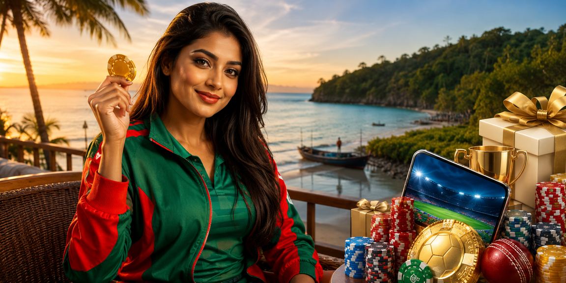 সুন্দরবন অঞ্চলে ক্রিকেট বেটিং উপভোগ করছেন একজন ব্যবহারকারী